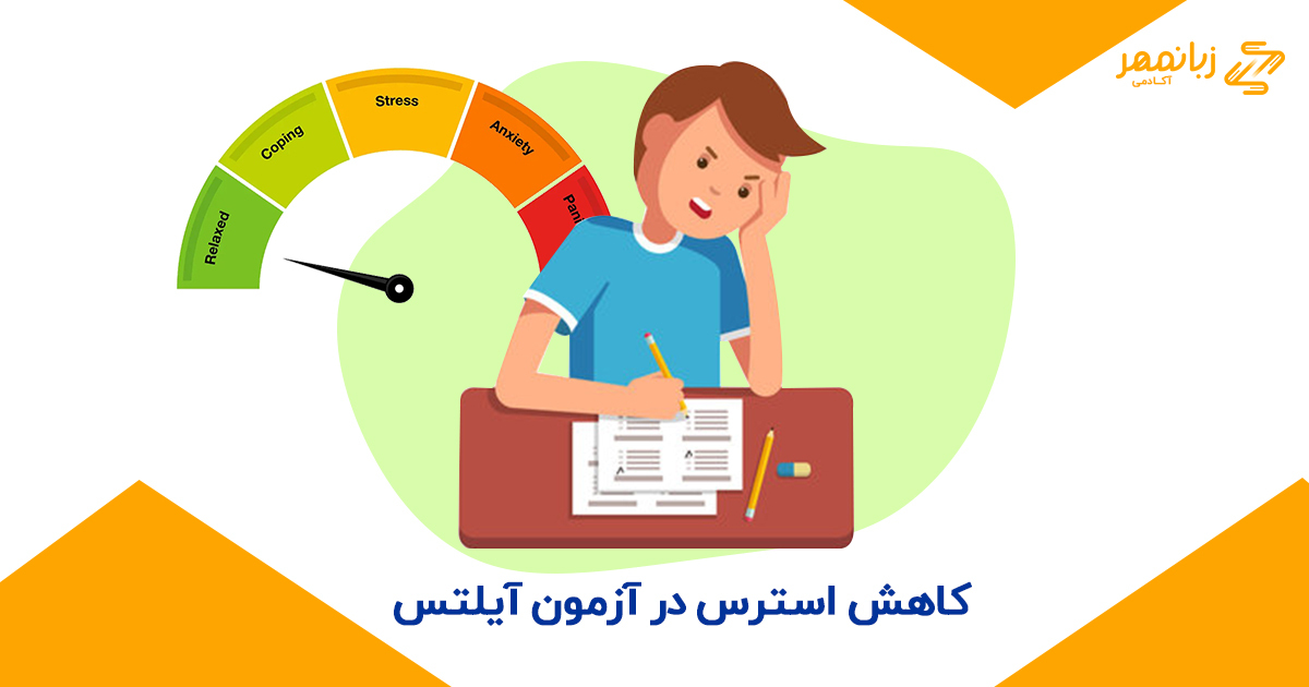 reducing stress in the IELTS test;
