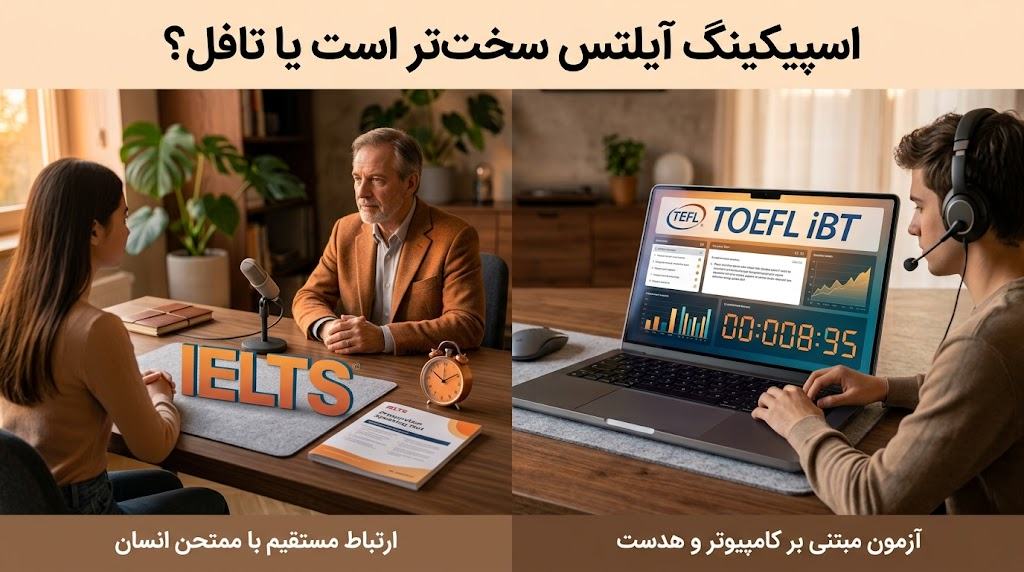 ریدینگ آیلتس سختتر است یا تافل